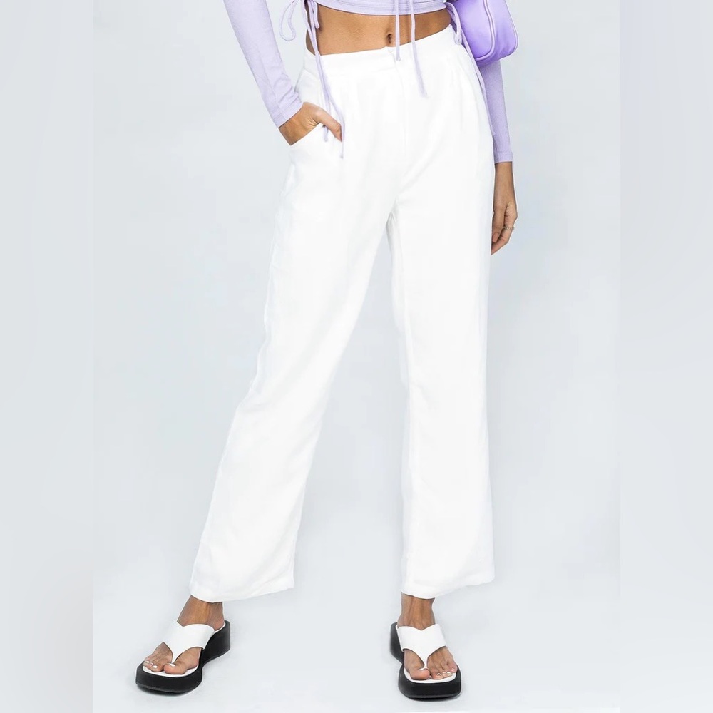 Princess Polly Armando Pants - Sand